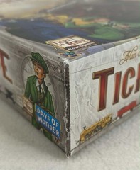 Ticket to Ride Original Edition North America Board Game Complete Open Dmg Box