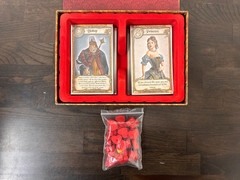 Z-Man Games – Love Letter Premium Edition Board Game – COMPLETE! ART SLEEVES!