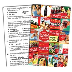 MasterPieces – Coca-Cola Trivia Game with Collectible Tin