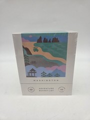 Washington Adventure Bucket List: 50 Scratch-Off Cards NEW SEALED