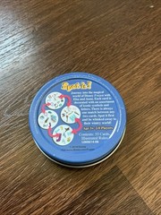 Spot It Disney Frozen Family Spot The Match to Learn Alphabet Card Game Tin 2014