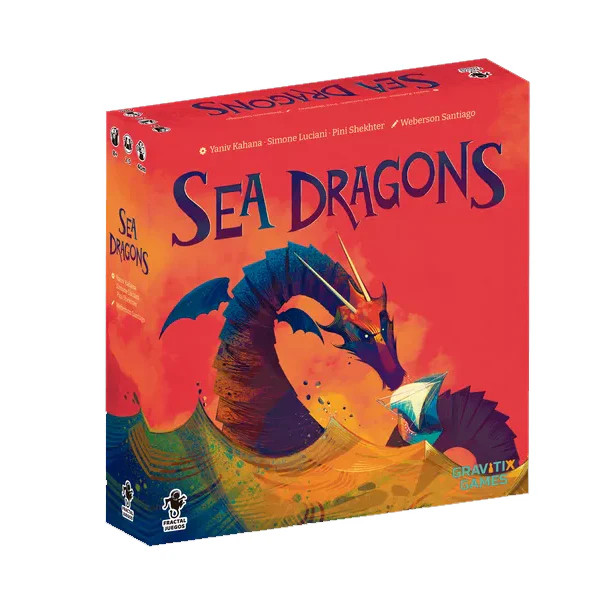 Sea Dragons – Mythology Fantasy Board Game by Draco Studios – New & Sealed