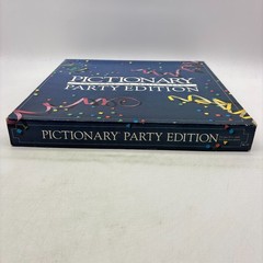 VINTAGE Pictionary Party Edition Game COMPLETE 1989 Classic Drawing Board Game