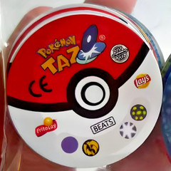 56 Pcs 3D Flip Pokemon Mega Evolution Tazos Complete Set
