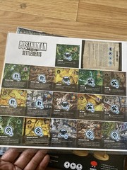 PostHuman Saga Deluxe Mega Mutant Kickstarter Exclusive Pledge KS NEW Board Game