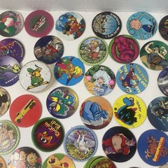 Vintage 90 ’s POG Collection – Lot of 150+ POGs As Seen In Photos