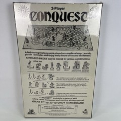 Conquest Strategic Board Game 2-Player New And Sealed Vintage 1980