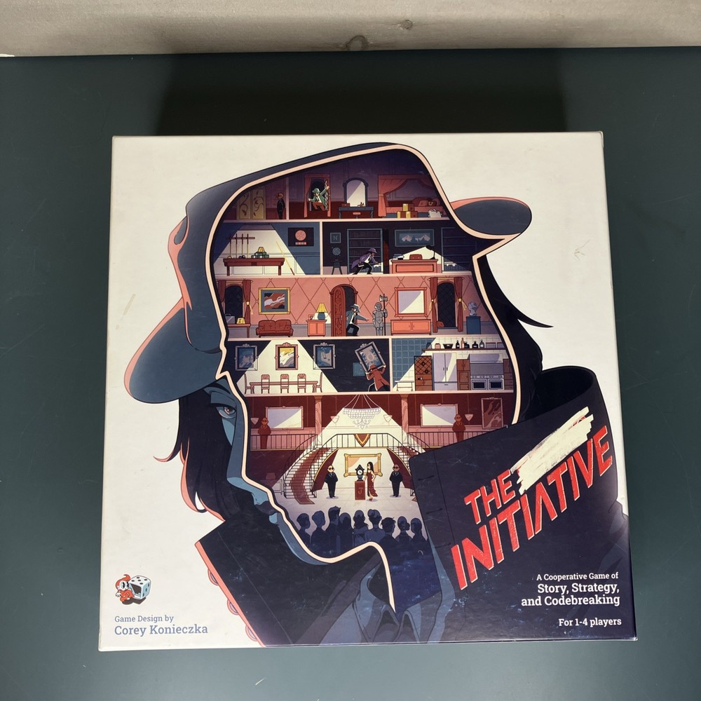 The Initiative Cooperative Codebreaking Board Game Complete