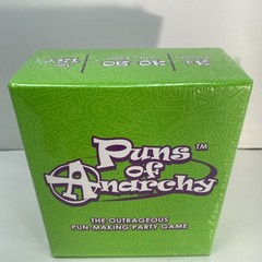 new Puns of Anarchy The Outrageous Pun Making Party Game Deck Card Game Sealed