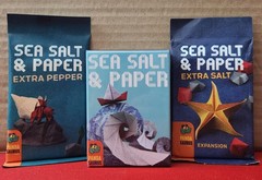 Sea Salt & Paper + Extra Salt Expansion + Extra Pepper Expansion Card Game NEW
