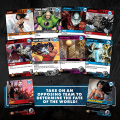 DC Deck-Building Game: Confrontations – Exciting 2V2 Format – Eight Iconic DC Ch