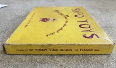 Sifo Toys Timmy Time Educational Time Game Color Wheel Clock, Design No. 53 13pc