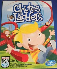 Chutes & Ladders Classic Board Game Sealed Hasbro Gaming Complete New