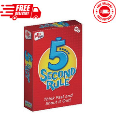 5 Second Rule – Fun Family Games for Kids and Adults Party Kids Travel Game