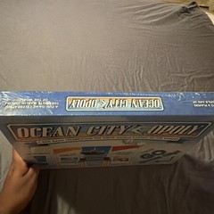 Late For The Sky “Ocean City Opoly” Monopoly Board Game Maryland Sealed New