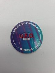 Vntg POG 1993 UFO Unlimited Fun Object Craquelure 08 K Milk Top Cap Game Toy HTF