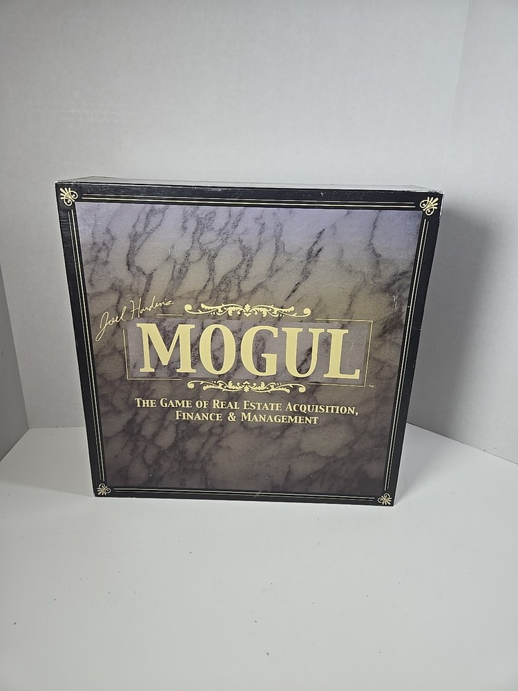 Joel Hardens Mogul: Real Estate Finance Management Board Game Ages 12+ NOB