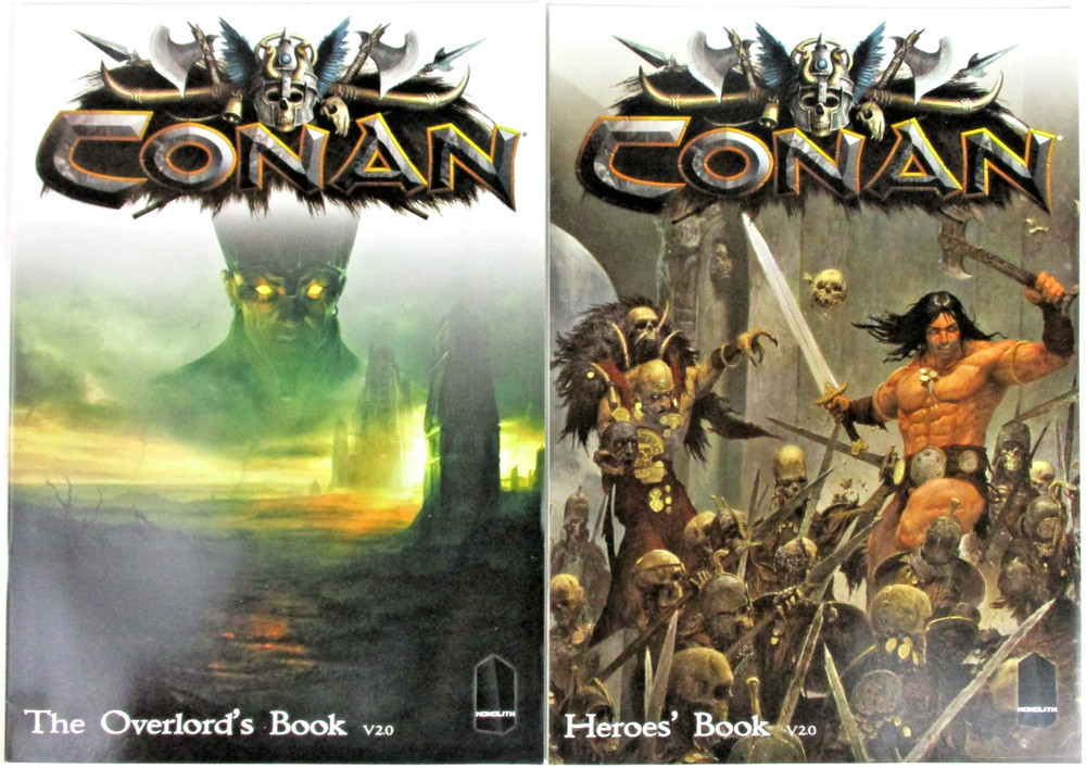 CONAN: The Board Game RULEBOOKS v2.0 New!!