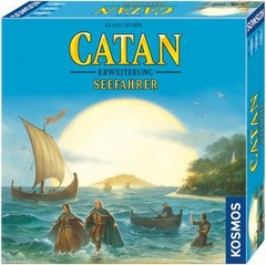 Kosmos 694104-catan-seafarer 3-4 players, board game Klaus Teuber