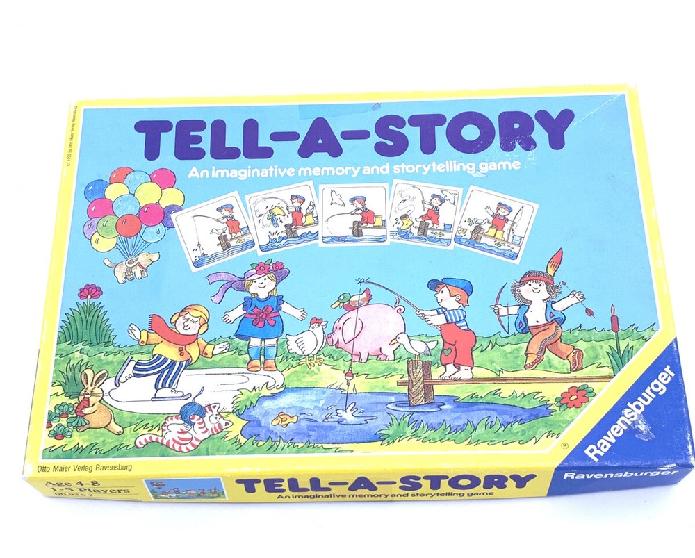 Ravensburger – Tell-A-Story Memory And Storytelling Card Game 1990