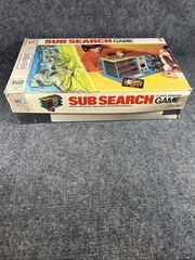 Vintage 1973 Milton Bradley Sub Search 3 Level Board Game 100% Complete