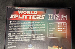 World Splitters Science Fiction Board Game by EmperorS4 (Damaged)