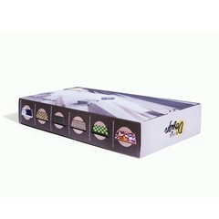 Biggdesign Bloom Backgammon, MDF Body, Magnetic Lock, Durable Gloss Finish, Scra