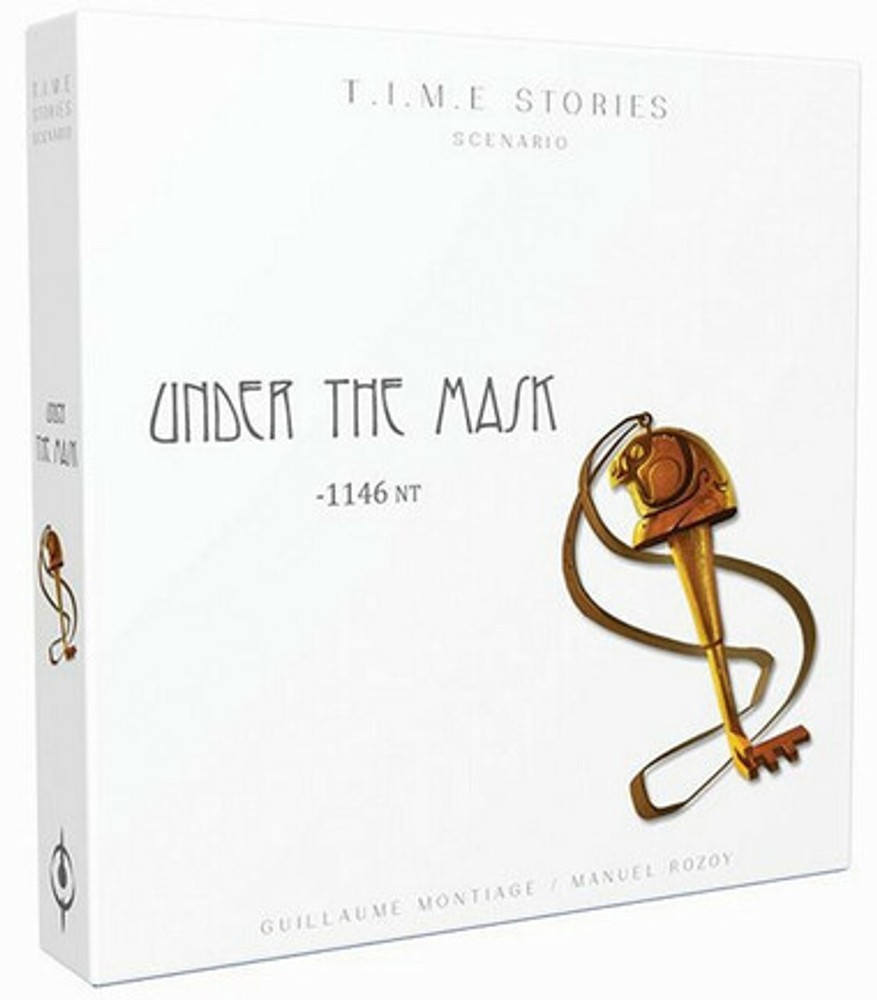 T.I.M.E Stories: Under the Mask Expansion by Space Cowboys – New & Sealed
