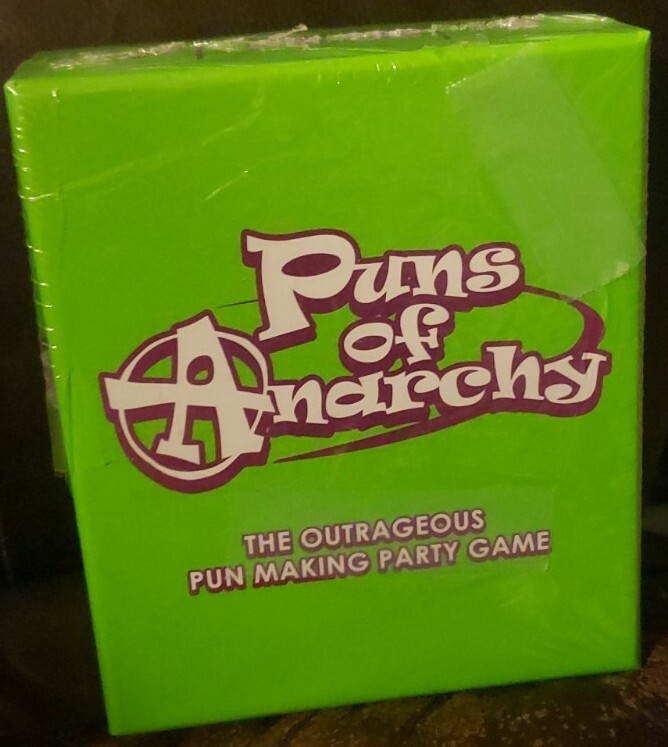 Puns of Anarchy Pun Making Party Game Charty Party 2020 New Sealed