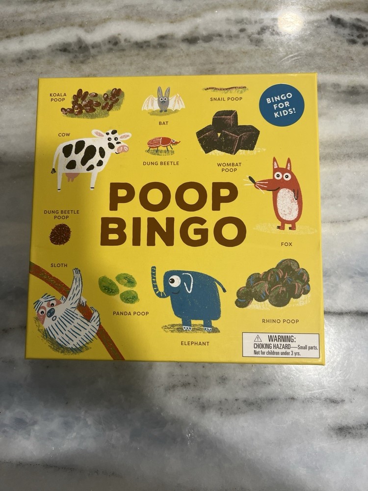 Poop Bingo Game
