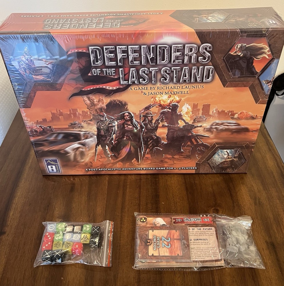 Defenders of the Last Stand Post Apocalyptic Board Game NEW SEALED