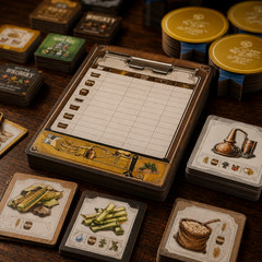 Distilled: A Spirited Strategy Game, Strive for The Title of Master Distiller