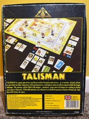 Talisman The Magical Quest Board Game 2nd Ed Games Workshop 100% Complete VG