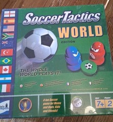 Soccer Tactics World Edition Board Game. FACTORY SEALED! RARE