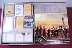 Roma Victrix Campaigns of the Roman World by Compass Games New Open Box Unplayed