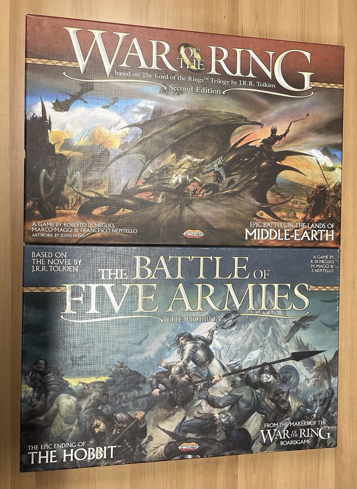 War of the Ring 2nd Edition And The Battle Of Five Armies Complete