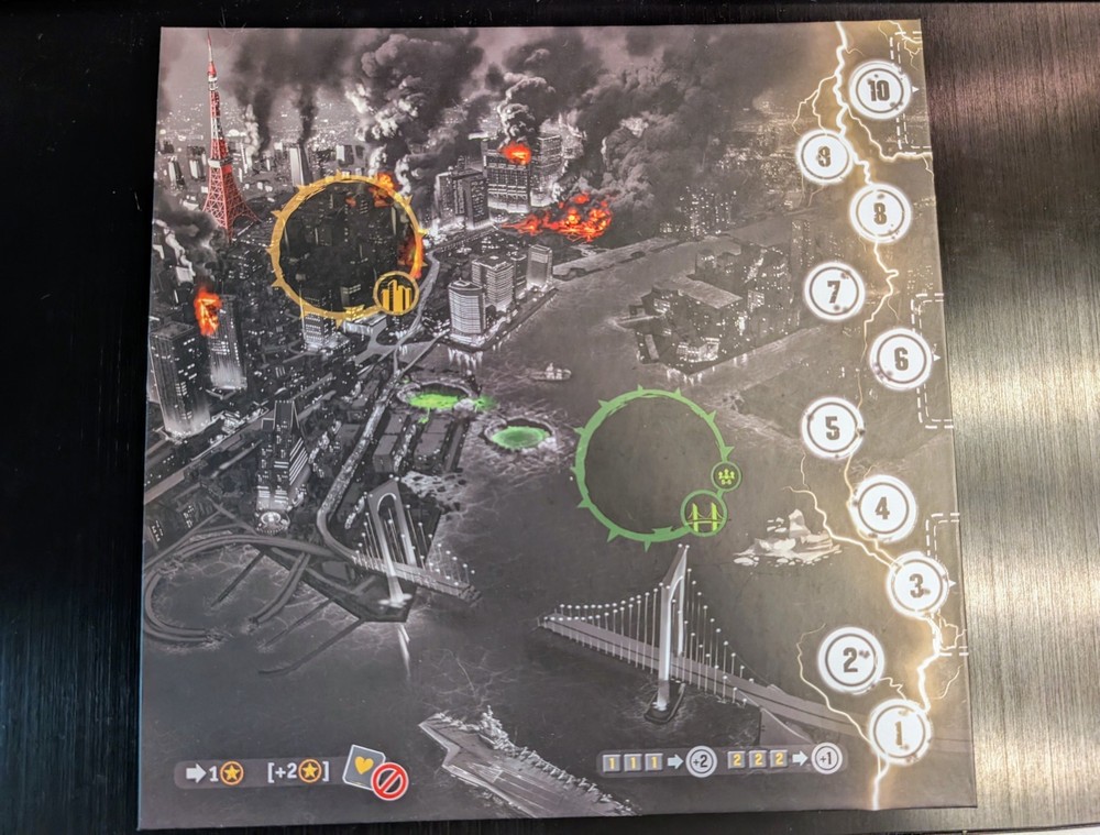 King of Tokyo Dark Edition – The Game Board Official Replacement Game Piece