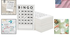 Reusable Bingo Card Set – 180 High-Quality Sheets for Parties & Group Activities