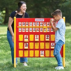 Eastpoint Sports Giant Guess Who? Doublesided Game Board w/ 48 pc 4″ x 6″ Cards