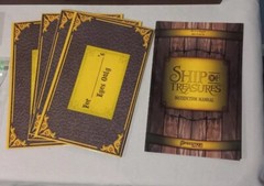 Ship of Treasures Kids Game Ages 8+ Invented by Two 10 Year Olds 100% complete