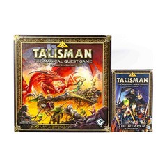 FFG Board Games Talisman Collection #26 – Base Game + 2 Expansions! VG+/NM