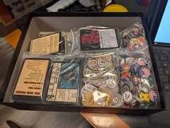 FALLEN LAND A Post-Apocalyptic Board Game 100% COMPLETE 2016