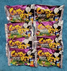 8 NEW SEALED PACKS GOGOS CRAZY BONES ORIGINAL “SPORTS” VERSION ~ 32 BONES ~