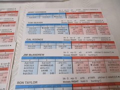STRAT O MATIC 1968 NEW YORK METS