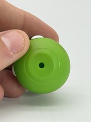 2012 Mattel Angry Birds Mega Fling Game Green Pig Replacement Piece Figure (ONE)