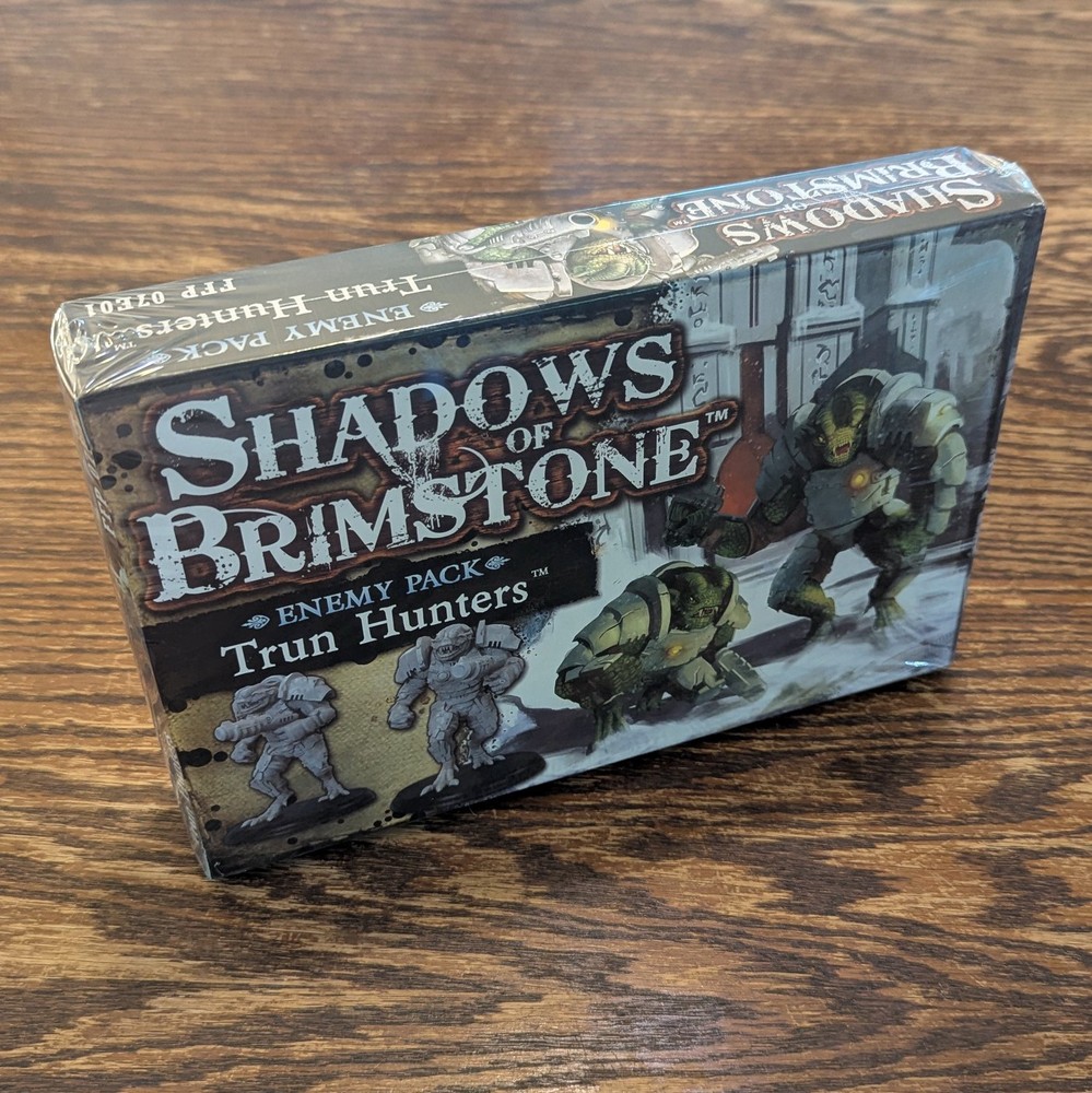NEW / SEALED – Trun Hunters | Shadows of Brimstone Enemy Pack FFP 07E01 OOP RARE