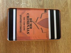 – University Games Dumb Criminals – The Card Game Tin – Ages 12+ 100% Complete