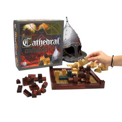 Cathedral Game Classic Edition Cathedral Wood Strategy Tabletop Board Game NEW