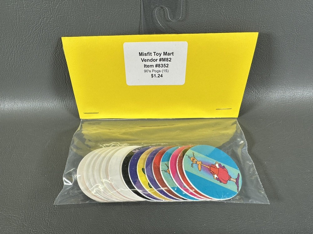 Pogs 90’s Milk Caps Random Pack of 15 Pogs Space