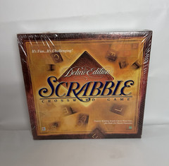 Milton Bradley Scrabble Deluxe Edition NEW IN BOX 2001